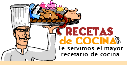 Recetas de cocina - Volver a la pagina principal